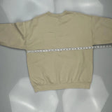 Unbranded Sweatshirt - XL Beige Cotton
