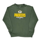 Packers Nfl Football Sweatshirt - 2XL Green Cotton