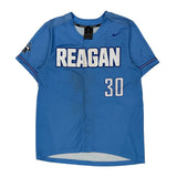 Reagan Nike Jersey - Large Blue Polyester