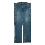 Dickies Carpenter Jeans - 36W 34L Blue Cotton