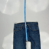 501 Levis Jeans - 32W 30L Blue Cotton