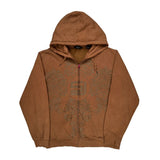 Sean John Hoodie - XL Brown Cotton Blend