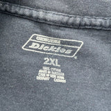 Dickies T-Shirt - 2XL Black Cotton