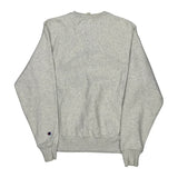 Vintage Reverse Weave Champion College Sweatshirt - Small Grey Cotton