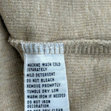 Polo By Ralph Lauren 1/4 Zip - XL Beige Cotton