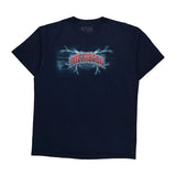 Talladega Superspeedway Chase Authentics Nascar T-Shirt - Large Navy Cotton