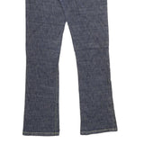 LONG GE BAO Womens Jeans Blue Regular Bootcut Denim Medium W32 L32 Fashion