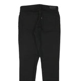 LEVI'S Womens Black Slim Skinny Denim Light W26 L28 Zip Cotton Blend Jeans