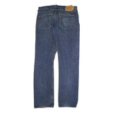 LEVI'S 501 Mens Blue Slim Straight Denim Medium W34 L34 Classic Fit Jeans