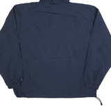 CHAMPION Mens Navy Blue Belmont Bruins Hooded Jacket XL Polyester Blend Plain