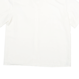 CATHY CHE Womens White & Cream Shirt XS Button Front Embroidered Lace