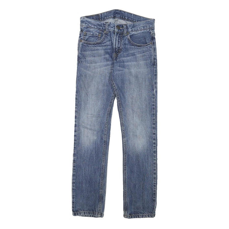 LEVI'S Boys Slim Blue Denim Jeans Zip W26 L26 Classic Fit Comfortable Stylish