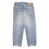 LEVI'S 550 Tapered Mens Jeans Blue Relaxed Denim Medium W34 L30 Zip Cotton