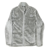 FILA Womens Grey Sport Jacket XL Polyester Blend Fleece Zip Casual Comfort