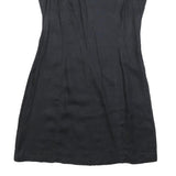 ARMANI JEANS Womens Black Sleeveless Mini Dress Size UK 12 Classic Summer Wear