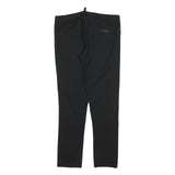 CALVIN KLEIN JEANS Womens Polyester Blend Black Slim Straight Trousers W32 L30