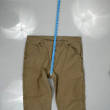 Wrangler Carpenter Pants - 36W 32L Khaki Cotton