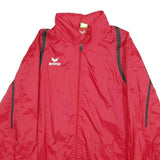 ERIMA Mens Red Zip Jacket XL Polyester Outdoor Sports Lightweight