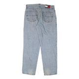TOMMY HILFIGER Mens Jeans Blue Regular Straight Denim Light W34 L30 Classic Fit