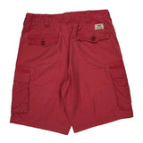 Polo By Ralph Lauren Cargo Shorts - 30W 9L Red Cotton