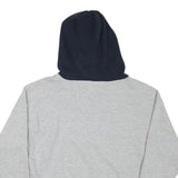 SPORT Mens Grey & Navy Treasure Valley Chukars Hoodie S Cotton Blend Sportswear
