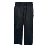 Dickies Carpenter Pants - 32W 30L Black Cotton