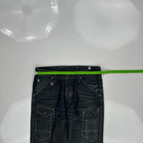 G-Star Double Knee Cargo Pants - 32W 31L Gray Cotton