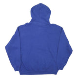 NFL Mens Blue Pullover Hoodie L Cotton Blend Casual Sportswear