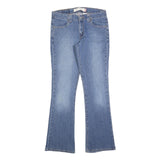 LEVI'S 525 Womens Jeans Blue Regular Flared Denim Light W30 L32 Classic Fit