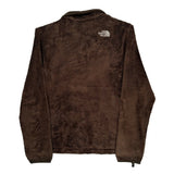 The North Face Fleece Jacket - Large Brown Polyester