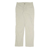 COLUMBIA Womens Beige Polyester Blend Regular Straight Trousers W30 L32 Outdoor