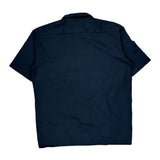 Dickies Short Sleeve Shirt - XL Navy Polyester