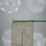 Levis Cord Trousers - 32″ Waist Beige Cotton