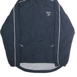 HOLLOWAY Mens Navy Blue Mayhem Fastpitch Polyester Jacket L Lightweight
