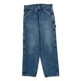 Wrangler Carpenter Jeans - 30W 30L Blue Cotton