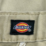 Dickies Chino Shorts - 32W 10L Khaki Cotton