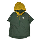Green Bay Packers Nike Football Windbreaker - XL Green Polyester