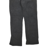 DICKIES Mens Cotton Blend Black Regular Fit Straight Leg Trousers W34 L30