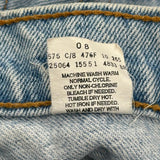 Made In Canada Levis 550 Jeans - 32W US 8 Light Wash Cotton