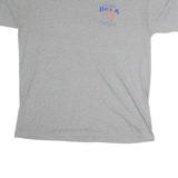 RUSSELL ATHLETIC Mens Grey UCLA Basketball T-Shirt XL Short Sleeve Crew Neck