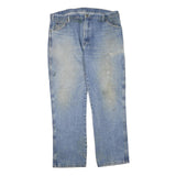 DICKIES Mens Jeans Blue Regular Straight Denim Medium W42 L32 Casual Workwear