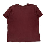 Age 16-18 Carhartt T-Shirt - XL Burgundy Cotton