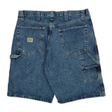 Wrangler Denim Shorts - 36W 9L Blue Denim