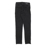 LEVI'S Womens Jeans Black Classic Skinny Denim W29 L30 Zip Cotton Blend