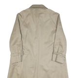 CANDA Womens Beige Cotton Classic Jacket M Plain Button Closure Long Sleeve