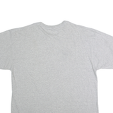 GILDEN Mens Grey Whiteman University Graphic T-Shirt XL Short Sleeve Crew Neck