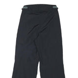 HELLY HANSEN Womens Black Polyester Blend Relaxed Tapered Trousers W26 L25