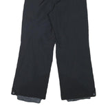 HELLY HANSEN Womens Black Polyester Blend Relaxed Tapered Trousers W26 L25