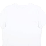 TED BAKER Womens White Modern T-Shirt M Short Sleeve Crew Neck Branding