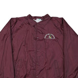 AUGUSTA Mens Maroon Adventure Caravans Button Jacket XL Polyester Plain